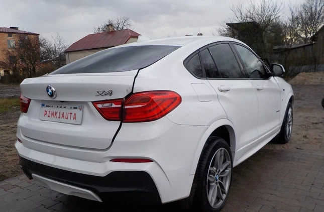 BMW X4 cena 78900 przebieg: 60514, rok produkcji 2018 z Ostroróg małe 781
